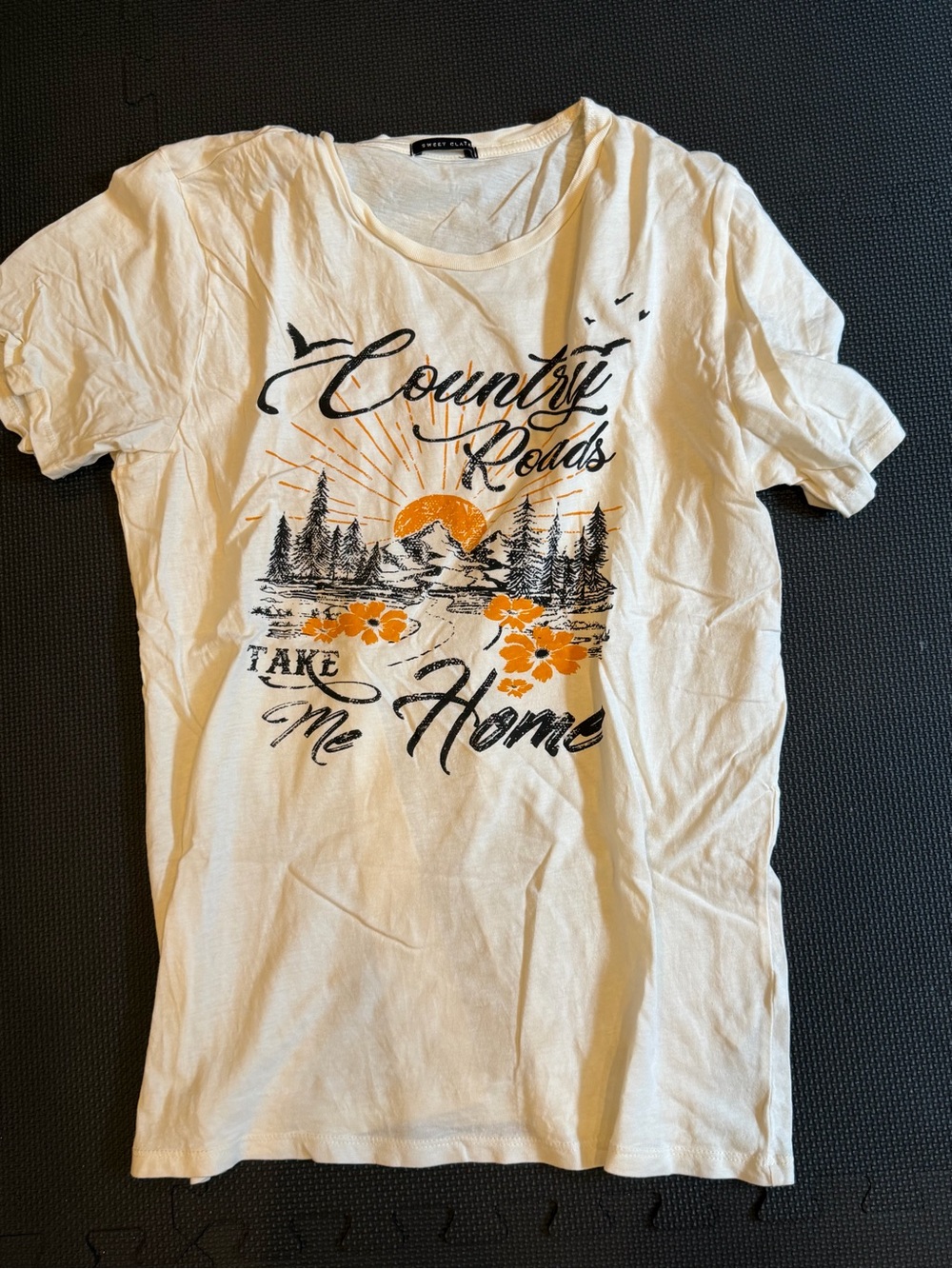 Take me home country roads soft graphic tee